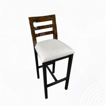 Silla de barra Cloe Nogal 1