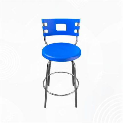 Silla de barra Dalia Azul 1