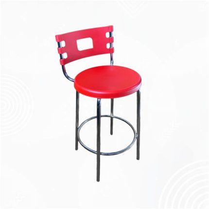 Silla de barra Dalia Rojo 1