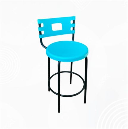 Silla de barra Dalia Turquesa 1